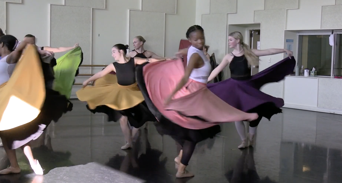 Division Dancers prepare for Fall Faculty Showcase with Chilean-American choreographer